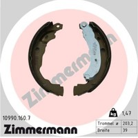 Zimmermann Bremsbacken Feststellbremse Hinten FüR Dacia Sandero III Logan 3K B7