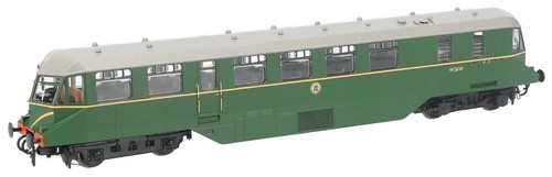 Heljan 19408 BR AEC Triebwagen ""W26" grün mit Speed Whiskers · DCC fertig | Zustand: New