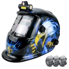 True Color Auto Darkening Welding Helmet
