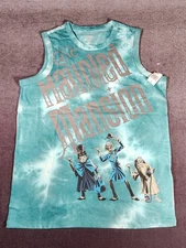 Disney Parks Haunted Mansion Sleeveless Muscle Tank Shirt Authentic NWT Small S