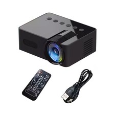Mini Home Use Projector 1080P HD AUX/USB/Type-C Multi-functional Connectivity