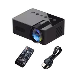 Mini Projecteur à usage domestique 1080P HD AUT/USB/Type-C Connectivité multifonctionnelle