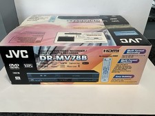 JVC DR-MV78B DVD Recorder Video Cassette New In Box Never Used With Remote