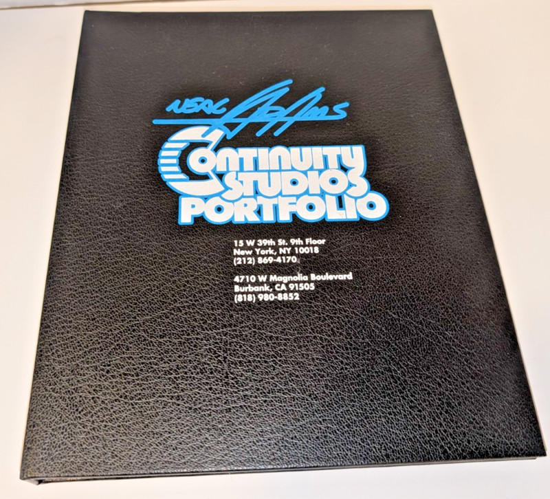 Neal Adams Continuity Studios Portfolio - Signed by Neal Adams 2006