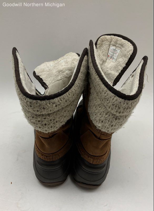 The North Face Brown Solid Winter Boot Women 8.5 - image 3