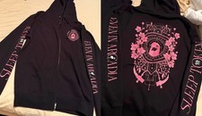 SALE Even In Arcadia Tour Flamingo Zip Up Hoodie Reprint