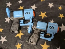 Blue Mini Foam Dart  Blaster Lot Of 2 ,  Free Shipping Stocking Stuffer
