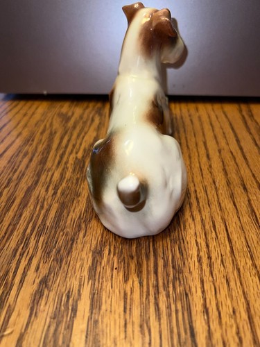 Vintage Goebel Porcelain Fox Terrier Figurine Dog - Picture 4 of 14