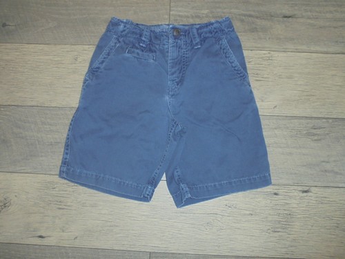 Gap Kids blue shorts with matching gray skull n cross bones polo shirt boys 6 - Picture 3 of 6