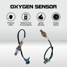 2X Up & Downstream O2 Oxygen Sensor for 2010-2017 Chevrolet Equinox Malibu 2.4L