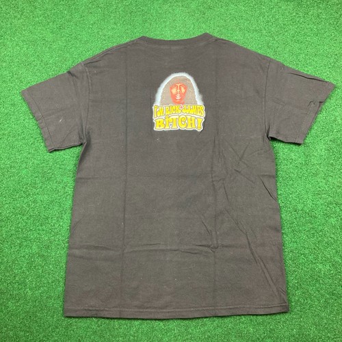 Vintage Rick James Shirt Mens M Black 2004 Dave Chappelle Show Freaknik Wu Tang - Picture 6 of 11