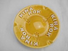 ancien cendrier Kina Rok Damour publicité Paris old french ashtray cenicero vins