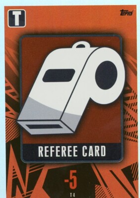 Champions League 2023/24 Trading Card T 4 - Referee - Tactic Cards
