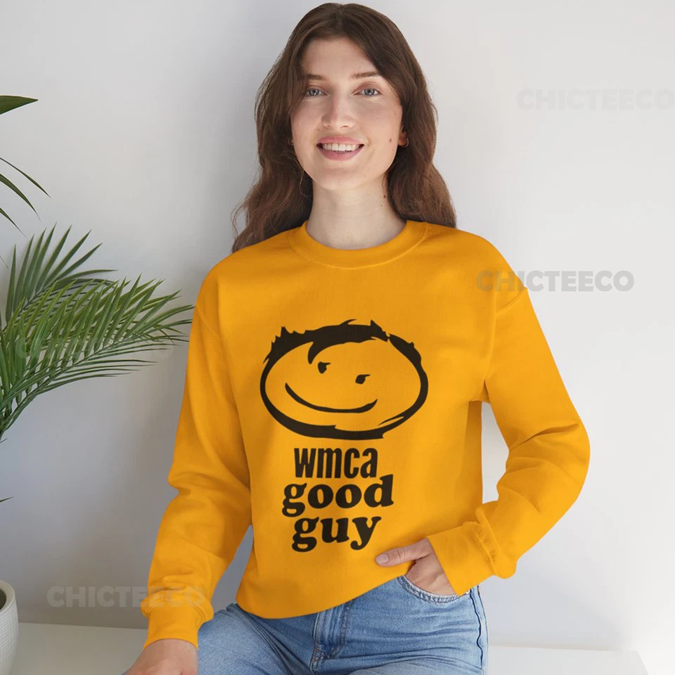 WMCA Good Guy Radio Sudadera Años 60 NYC Cultura Pop Transmisión Unisex Suéter Foto 4 de 4