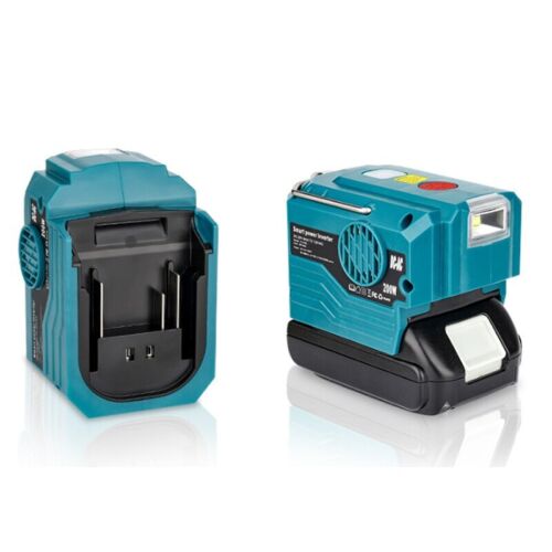 200W Wechselrichter Wandler DC 18 V auf AC 220V Power Bank Ladegerät für Dewalt - Bild 2 von 27