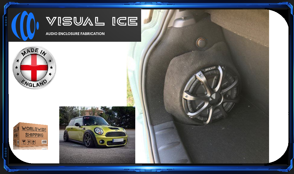 BMW MINI COOPER R56 STEALTH SUB SPEAKER ENCLOSURE BOX SOUND BASS