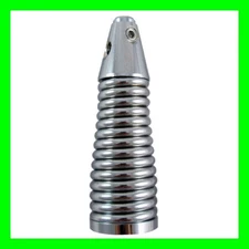 Chrome Plated Mobile Radio Antenna Spring for .100" diameter whip Tram 1214