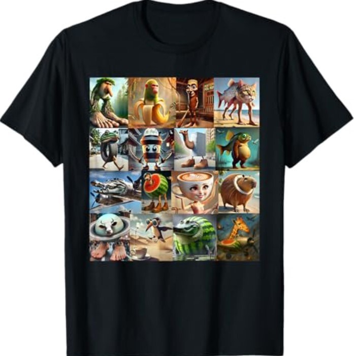 Brainrot Meme Italian For Men Women Kids Girls Boys and Yout T-Shirt