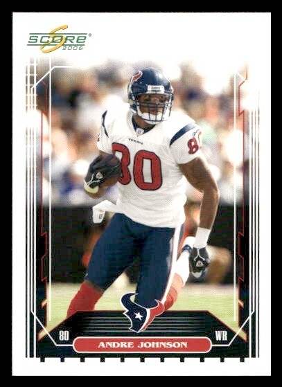 2006 Score #105 Andre Johnson Houston Texans