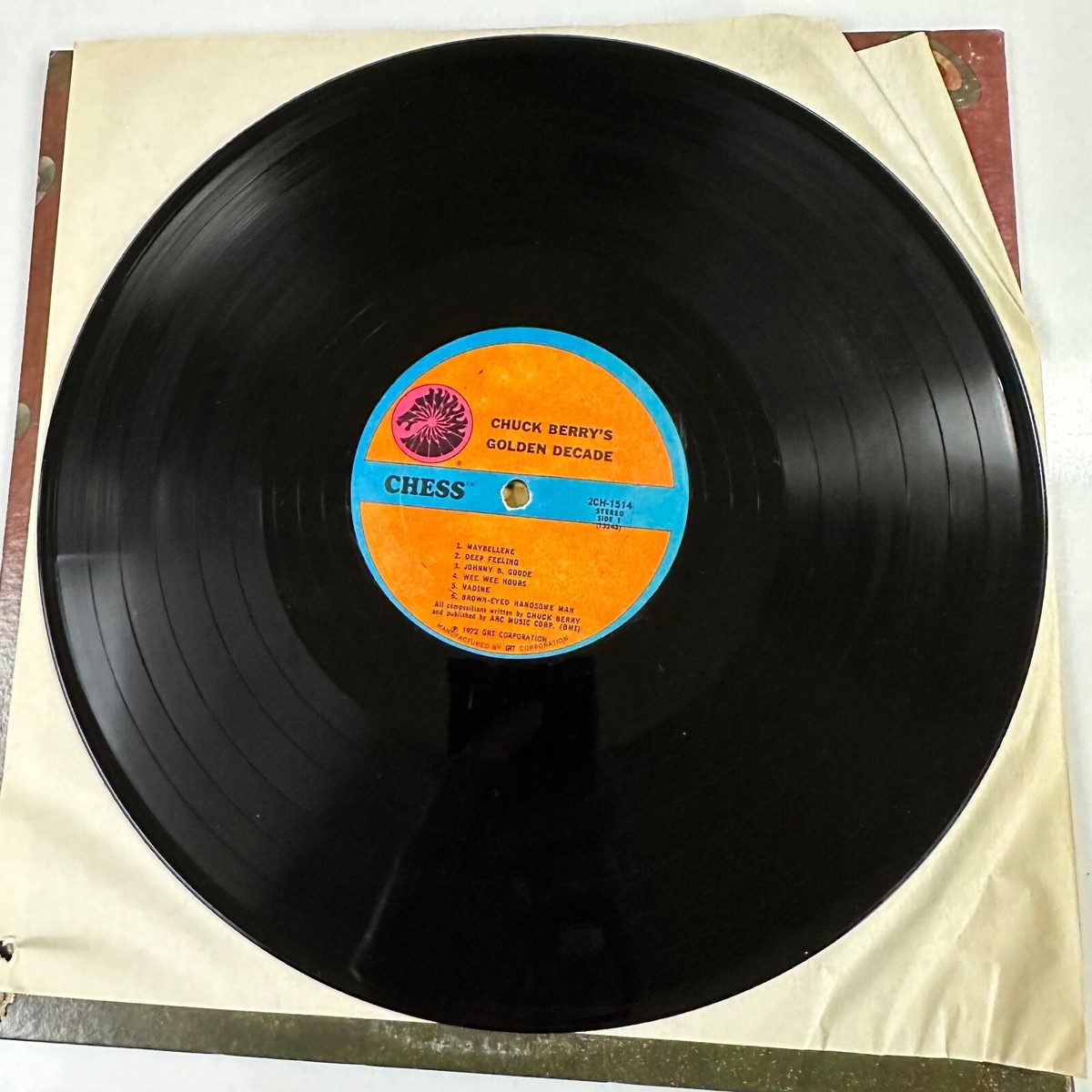 Golden Decade LP Record Vinyl Chuck Berry Chess 1514 | eBay