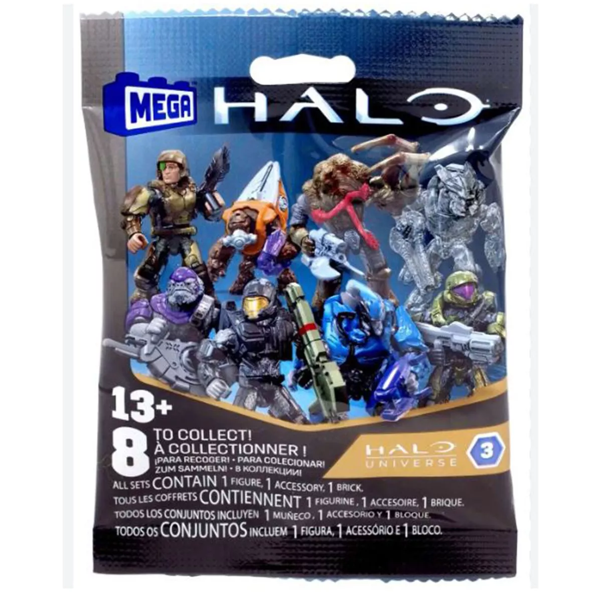 MEGA Series 3 Halo Universe Single Blind Bag Figure NEW IN STOCK