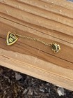 Rare 1973 School Charm Brooch Chain Band Pin CCSB City College Or Catholic — photo 6