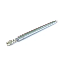 10 Sections FM Radio Antenna Telescopic 1.2m Stainless Steel Aerial SMA/BNC NEW