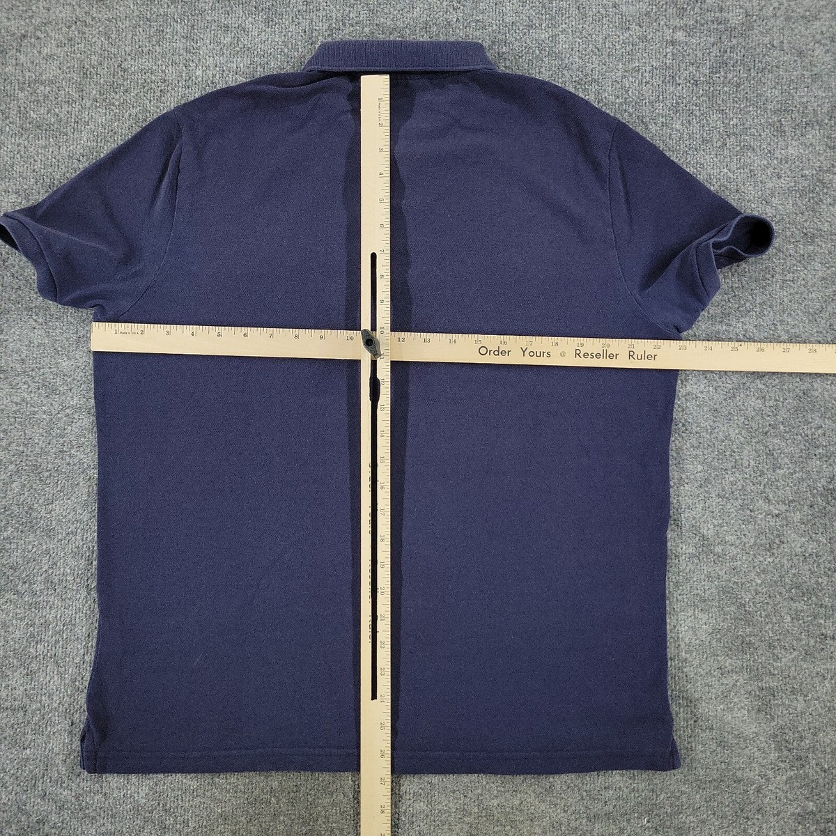 Lacoste Polo Shirt Men's Size 7 2XL Blue Slim Fit Logo