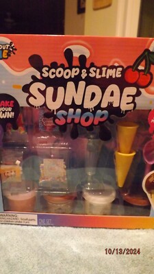 Scoop & Slime Sundae Shop Slime Kit--NIB