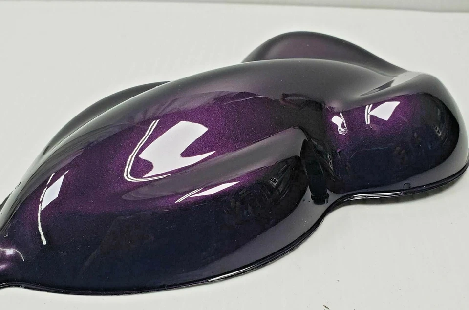 Dark Velvet Purple Pearl Mica Pigment Custom Automotive Basecoat Paint Aerosol — 第 2/4 张图片