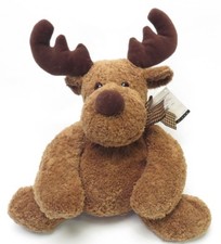 FAO Schwarz Plush Moose Vintage 16" 5th Avenue AA1E0119