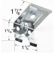 Graber/Bali Mounting Brackets for Cord Loop Cordless Cellular and Pleated Shades