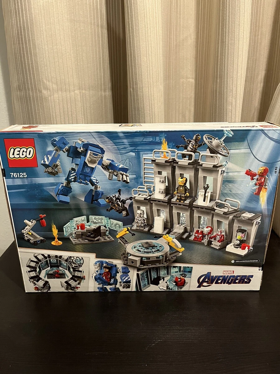 New LEGO 76125 Marvel Avengers Iron Man Hall of Armor - RETIRED