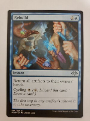 #ad #ad MTG Magic The Gathering Card Rebuild Instant Blue Modern Horizons 2019 $3.82