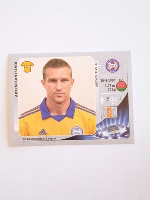 No. 440 Artem Kontsevoi FC BATE Borisov - Champions League 2012/13 Panini