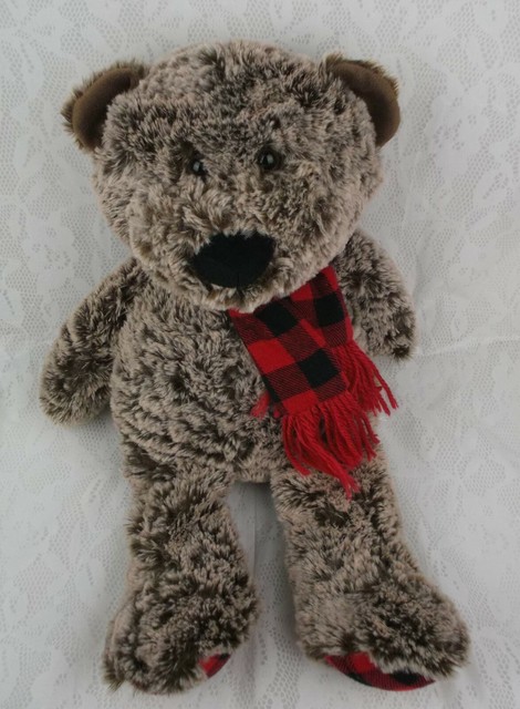 buffalo plaid stuffed animal