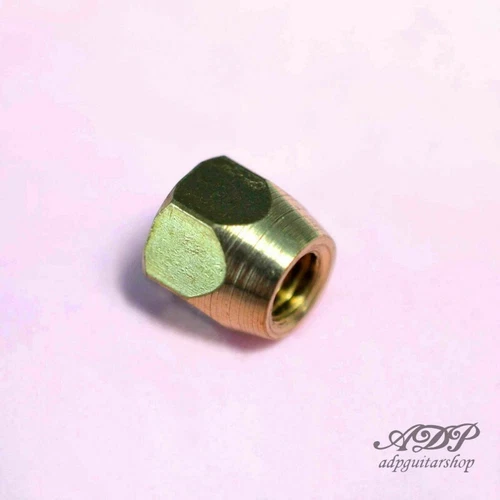 TrussRod Brass Nut Hex 5/16 (10-32) 8mm
