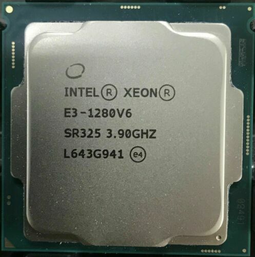 Intel Xeon E3-1280V6 E3-1280 V6 Quad-Core LGA1151 SR325 CPU Intel Xeon E3-1280V6 E3-1280 V6 Quad-Core LGA1151 SR325 CPU