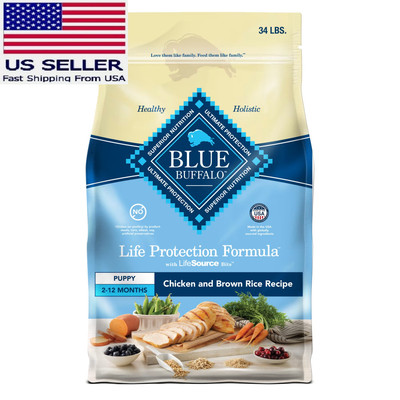 Blue Buffalo Life Protection Formula Chicken & Brown Rice Puppy Dry Dog Food