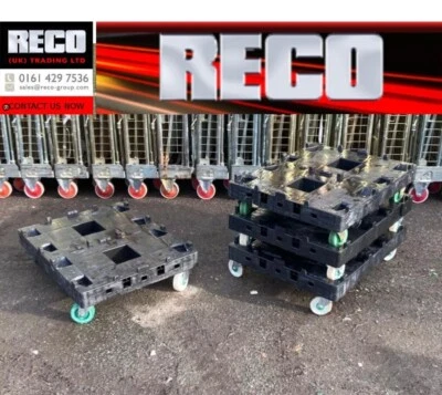 HEAVY DUTY WHEELED "DOUBLE" DOLLY / SKATE 80-60-17CM WAREHOUSE STORAGE - Image 1 of 4