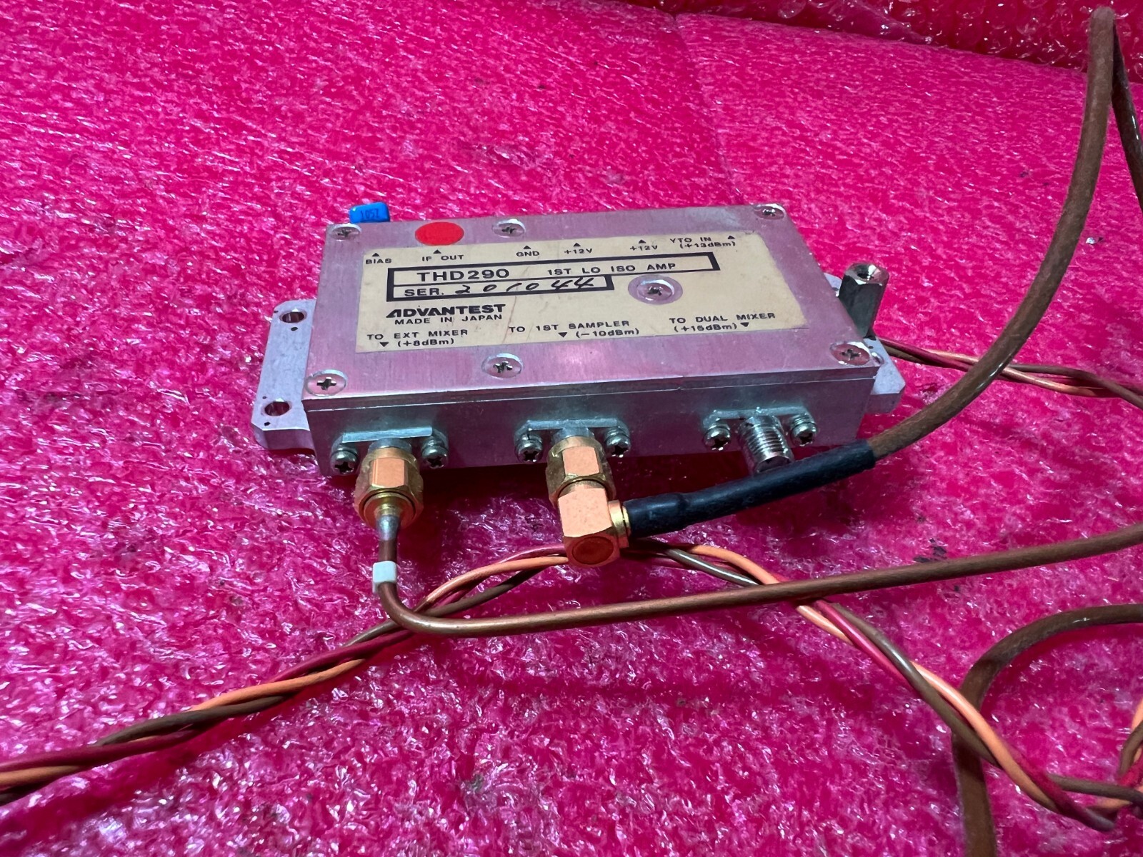 Advantest R3265 100Hz - 8GHz Spectrum Analyzer THD290 1ST LO ISO AMP | eBay