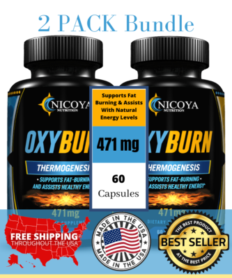 #ad #ad OXY BURN 472 MG Healthy Energy amp; Fat Burning Focus amp; Weight loss 2 Pack $26.00