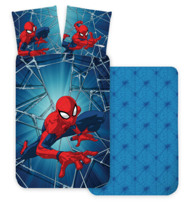 Spiderman Bettwäsche Set Bettbezug 2 tlg. Bettdecke Marvel  Maße: 100x140 cm