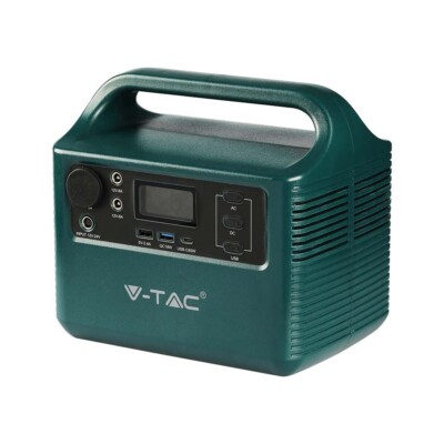 V-TAC Tragbare Powerstation 300W-252Wh Outdoor Camping Wohnmobil Haus Generator