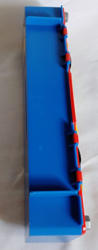 Mattel Hot Wheels 6 Car Carry Case w/Handle Splittin' Image ll Red Blue Yellow - Picture 7 of 19