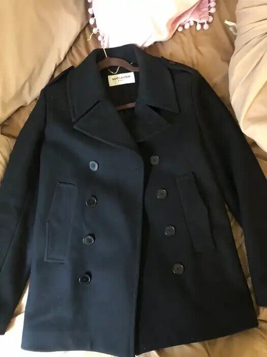 Saint Laurent FW15 Caban Tube Coat 48 | eBay Saint Laurent FW15 Caban Tube Coat 48 | eBay
