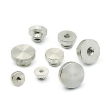 M2 M2.5 M3 M4 M5 M6 M8 M10 Knurled Thumb Nut High Type Grip Knob Stainless Steel
