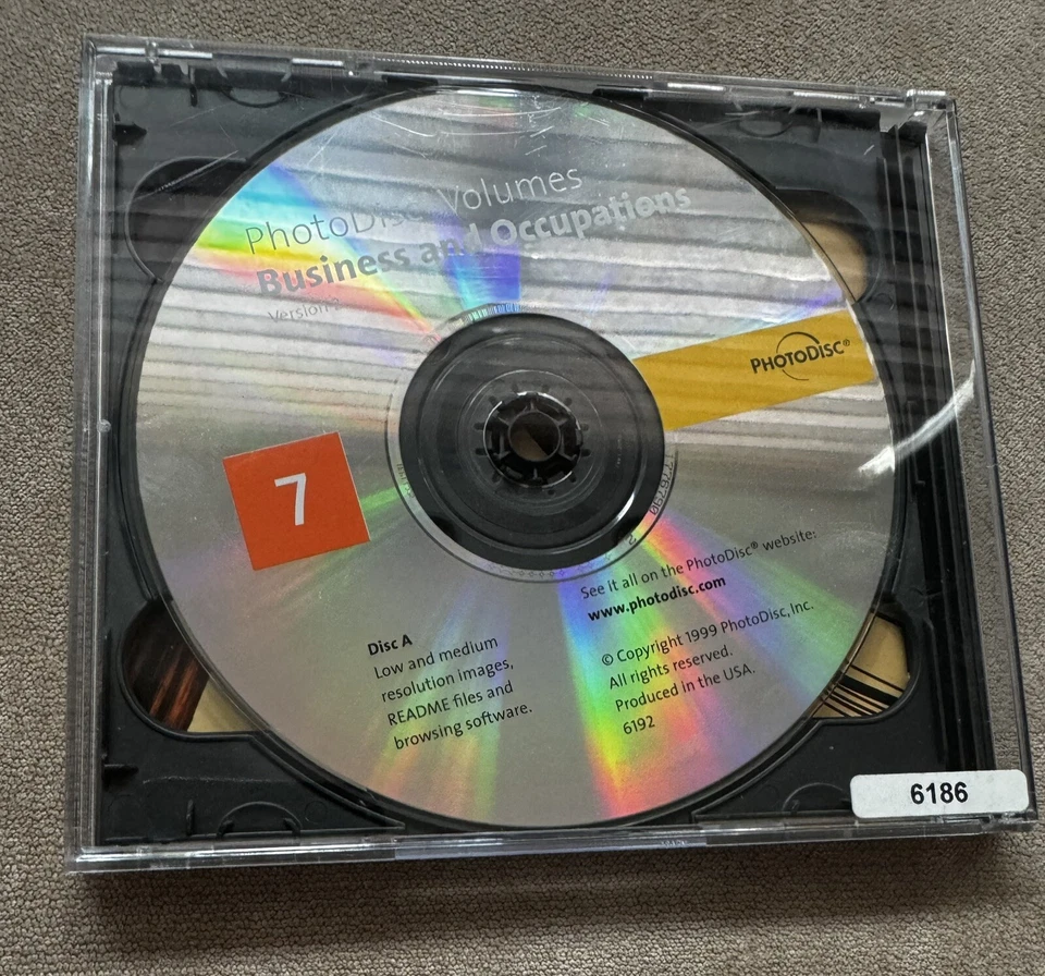 PhotoDisc Serie 7 Negocios y Ocupaciones Fotos de Stock Libres de Regalías CD -2 discos Foto 3 de 3