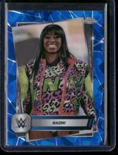 2025 Topps Chrome WWE Sapphire NAOMI #194 Smackdown TSST