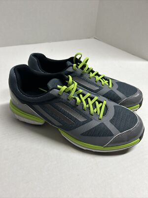 Adidas Mens Adizero Sport II Gray Lace Low Top Golf Shoes Size